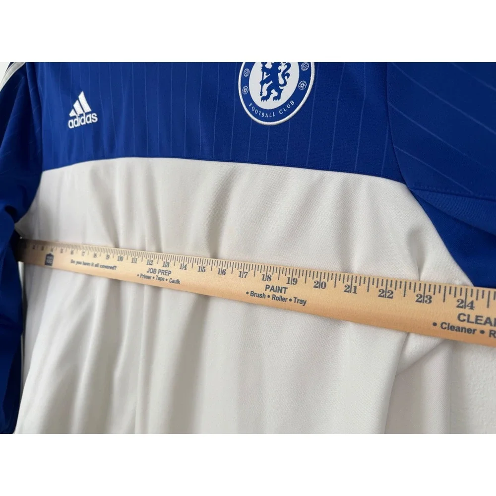 Adidas Chelsea FC Sweatshirt Mens 2XL Blue White Good Athleisure AP9724